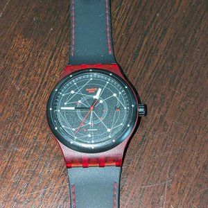 LIMITED SERIES "CONSTELLATION" SWATCH -- AUTOMATIC MECHANISM -- TIME/DATE